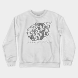 Apex Mountain 3D Crewneck Sweatshirt